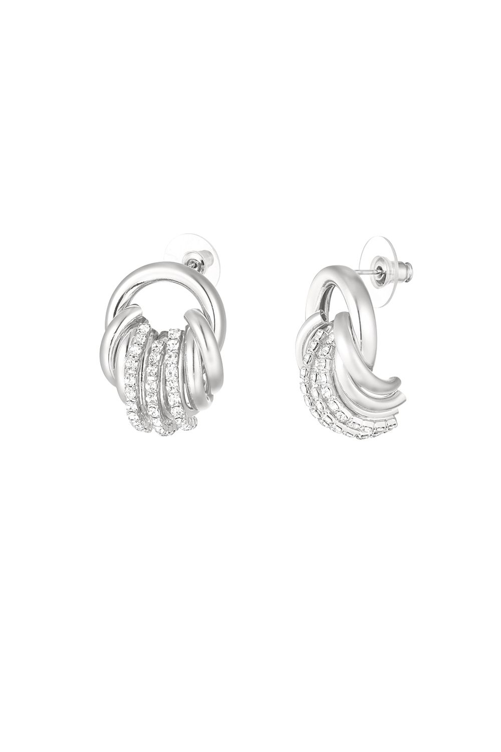 Party Must Oorbellen - Zilver