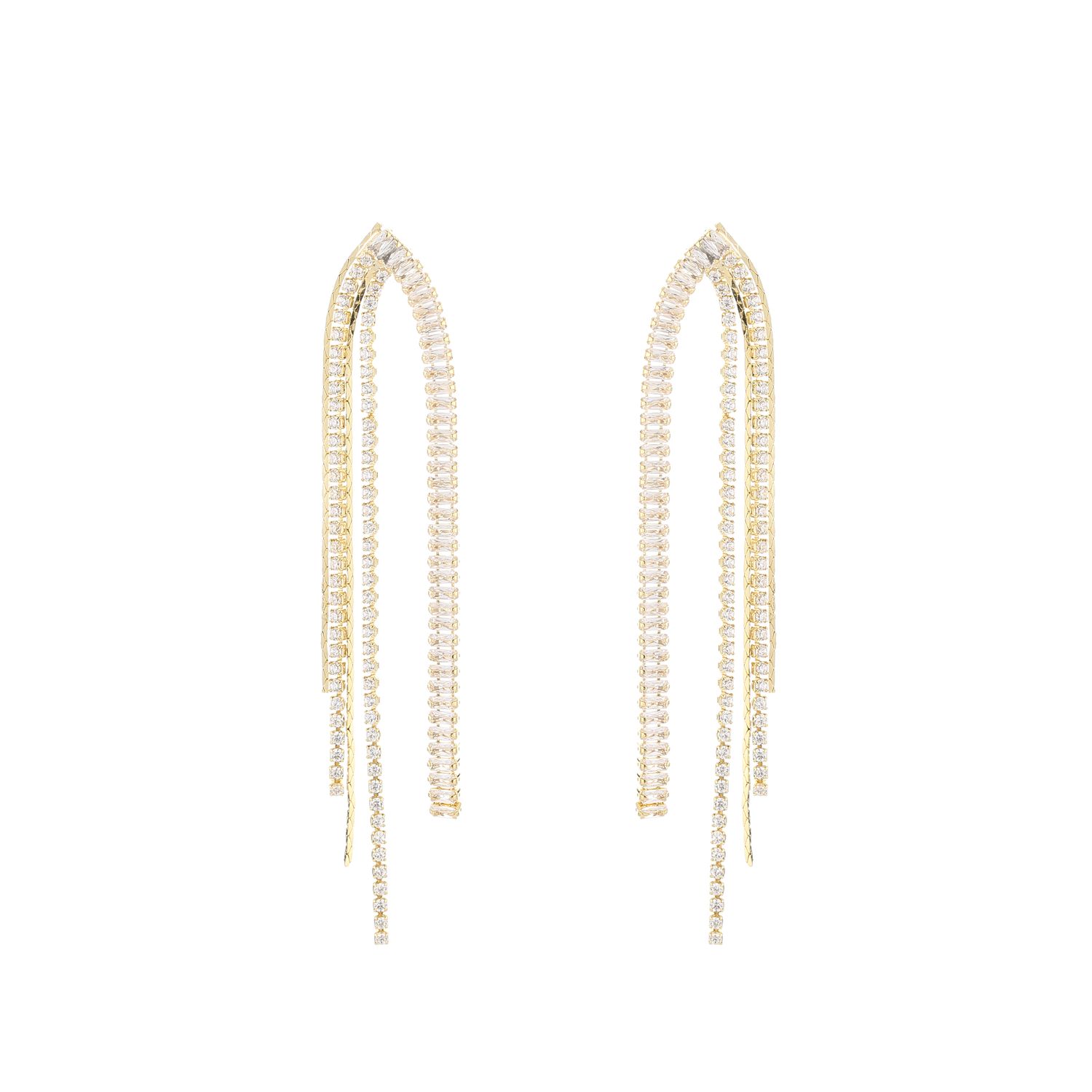 Sparkle oorbellen - Goud
