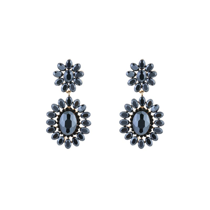 Shine oorbellen - Navy