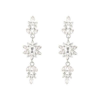 Radiance oorbellen - Zilver