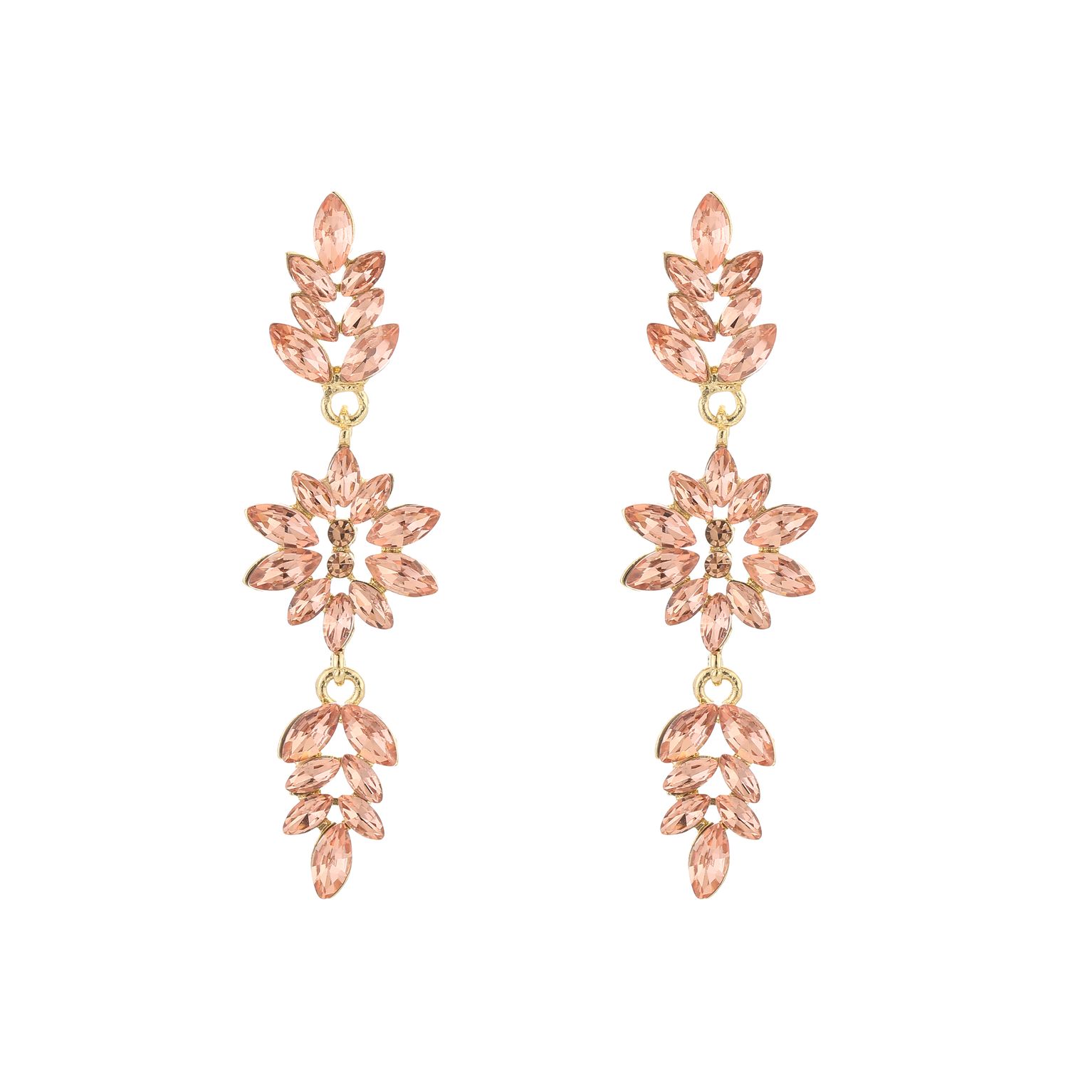 Glow oorbellen- Goud