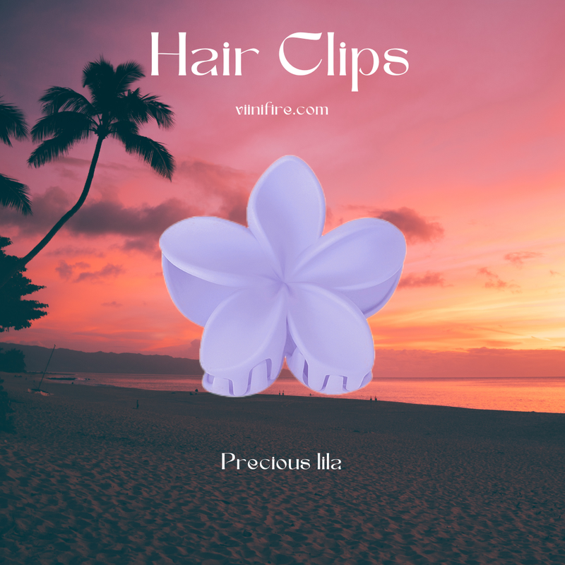 Flora haarklem - Precious lila