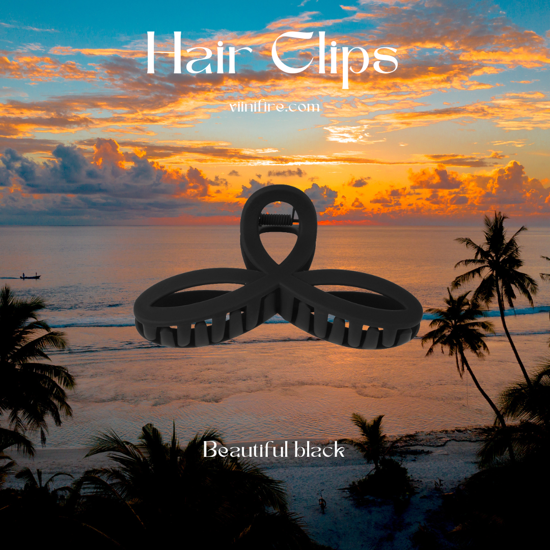Swirl Haarklem - Beautiful black