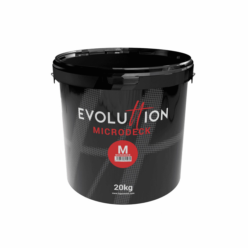 TOPCIMENT EVOLUTTION MICRODECK 20kg - Cement + Water TOPCIMENT EVOLUTTION MICRODECK 20kg - Cement + Water