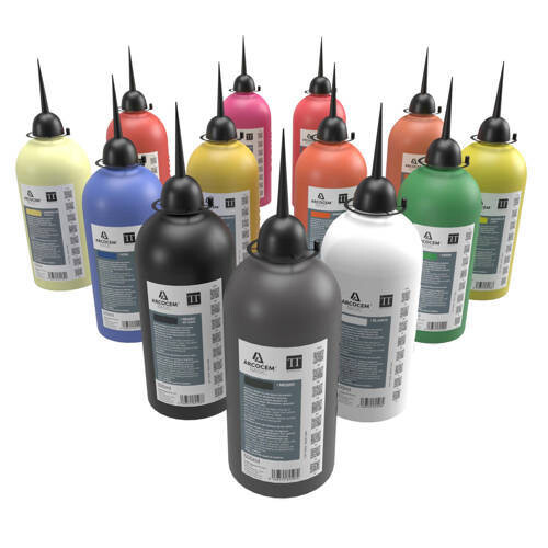 TOPCIMENT ACROCEM BASIS PIGMENT 0.5Liter met doseerdop TOPCIMENT ACROCEM BASIS PIGMENT 0.5Liter met doseerdop