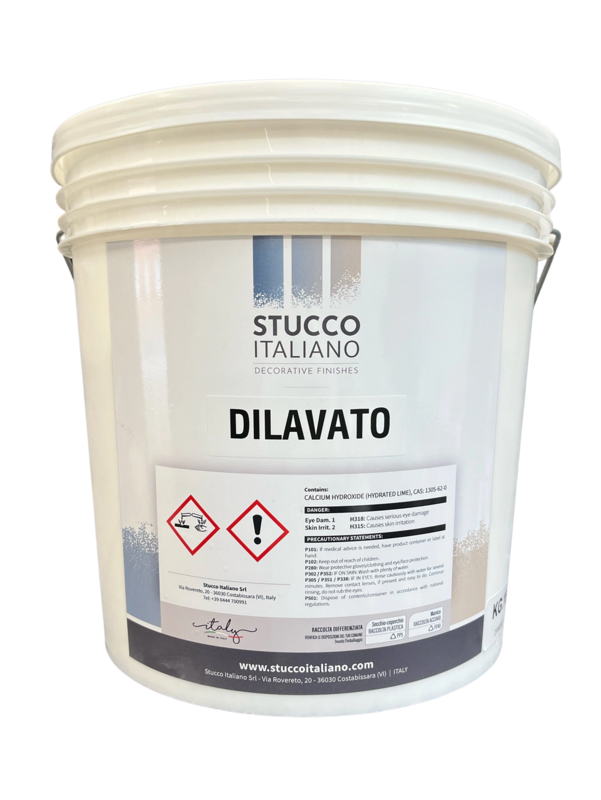 DILAVATO 16kg - Gevelpleister met gekleurde marmerfragmenten voor een antiek effect DILAVATO 16kg - Gevelpleister met gekleurde marmerfragmenten voor een antiek effect