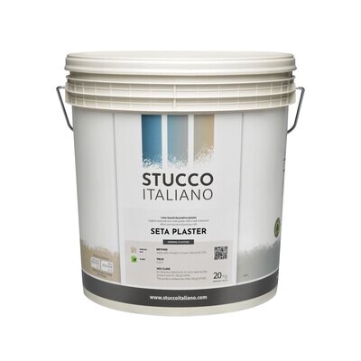 STUCCO SETA 20 kg - Een afwerking uit pure zijde