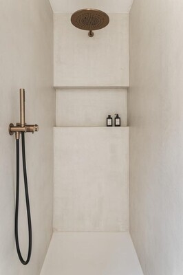 Decoratieve sierpleisters voor natte ruimtes