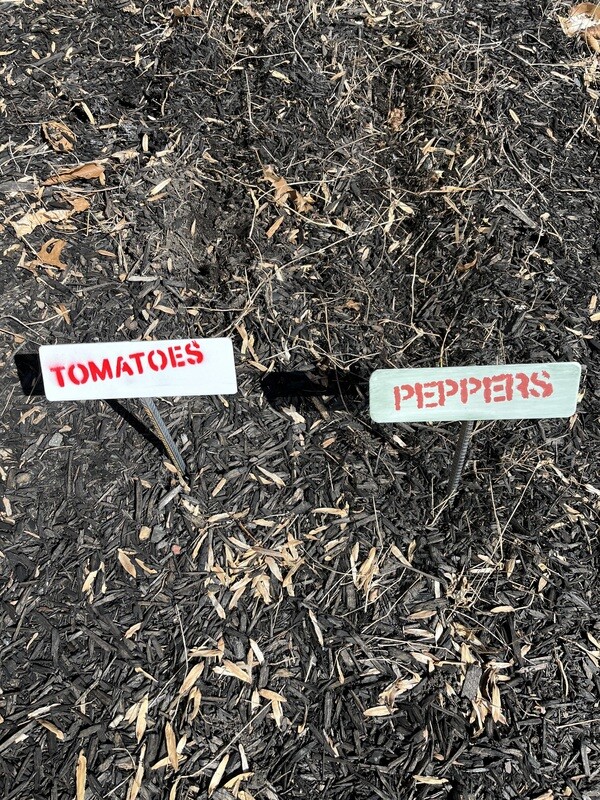 Garden Marker Stencil
