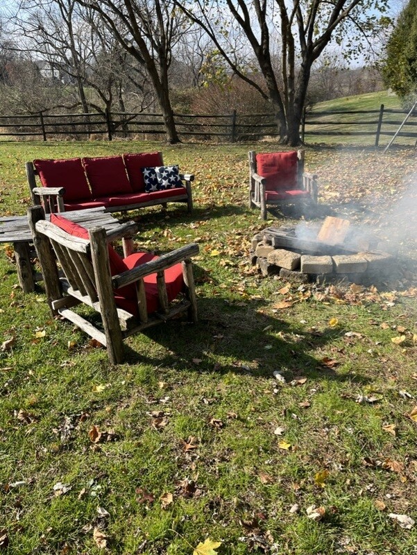 Log furniture