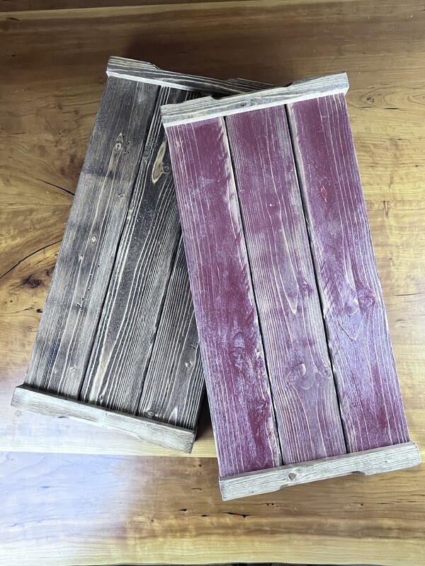 Serving Tray Red and Early American