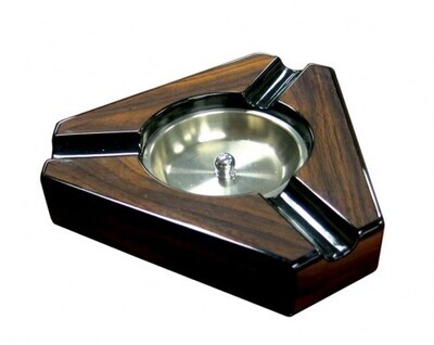 Triangular Lacquer Cigar Ashtray