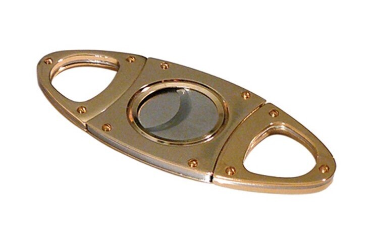 Polished Cigar Cutter (Gold)