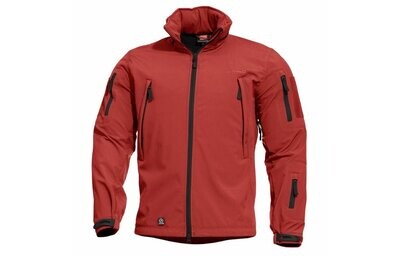 Softshell Jacket - range red color
