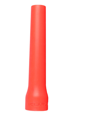 Orange traffic cone for flashlights