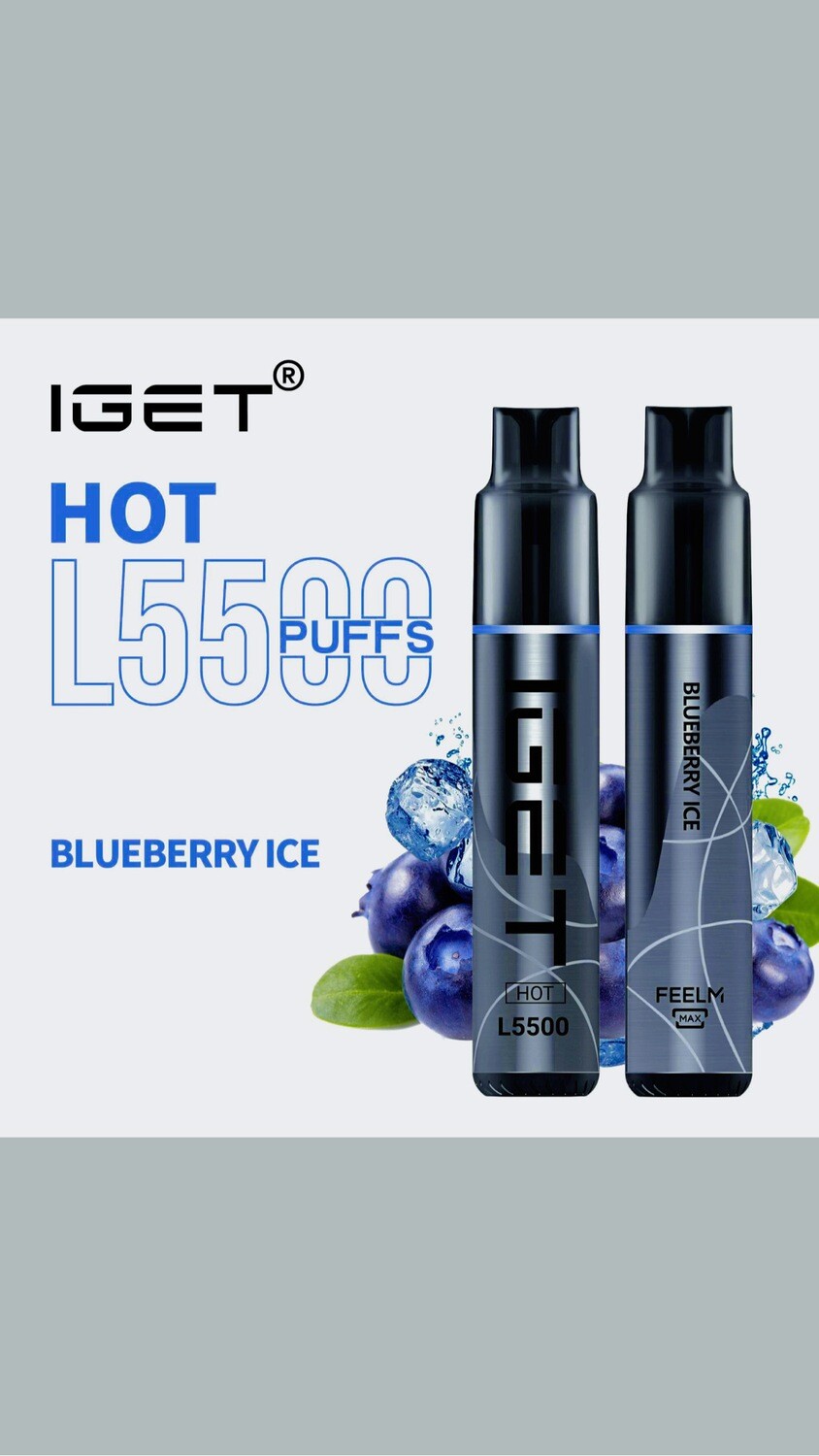 1 IGET HOT 5500puff