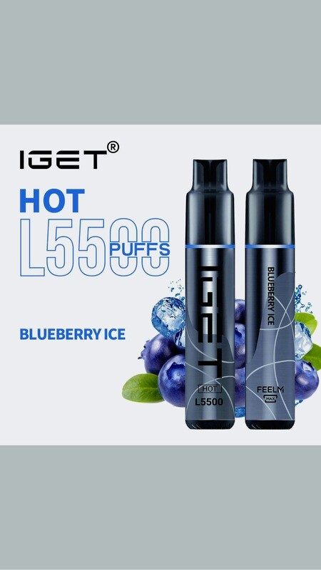 1 IGET HOT 5500puff