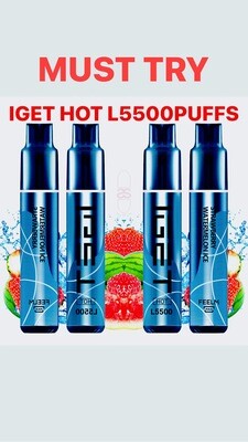 IGET HOT 5500PUFFS