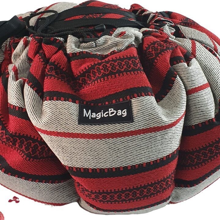 Magic Bag Slow cooker red-grey
