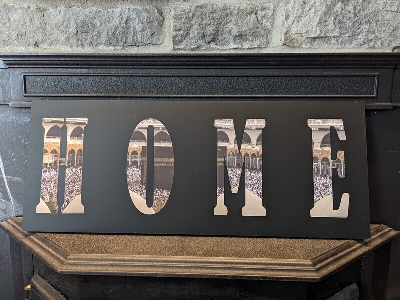 Home Photo Sign