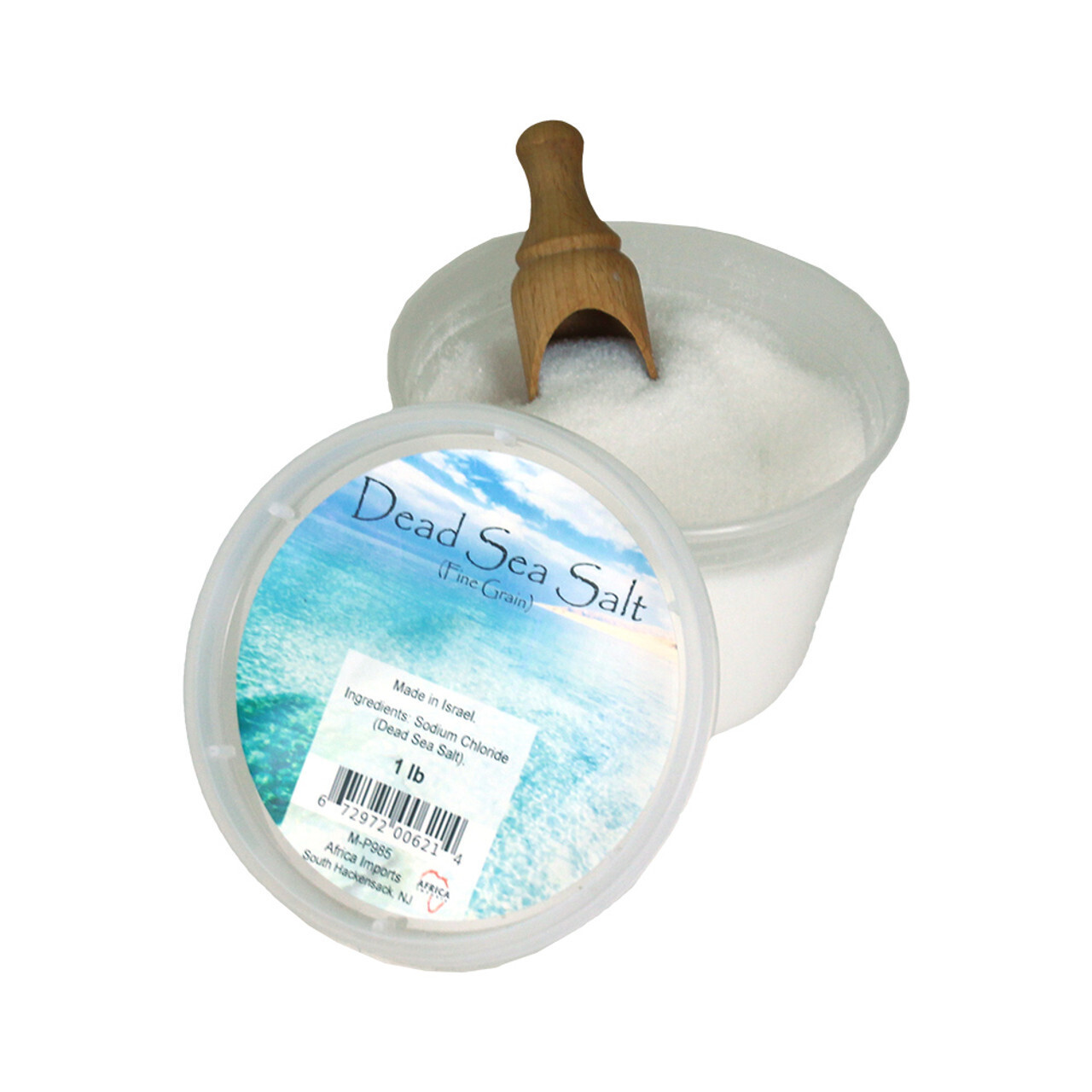 Dead Sea Bath Salt (Fine) - 1 Lb.