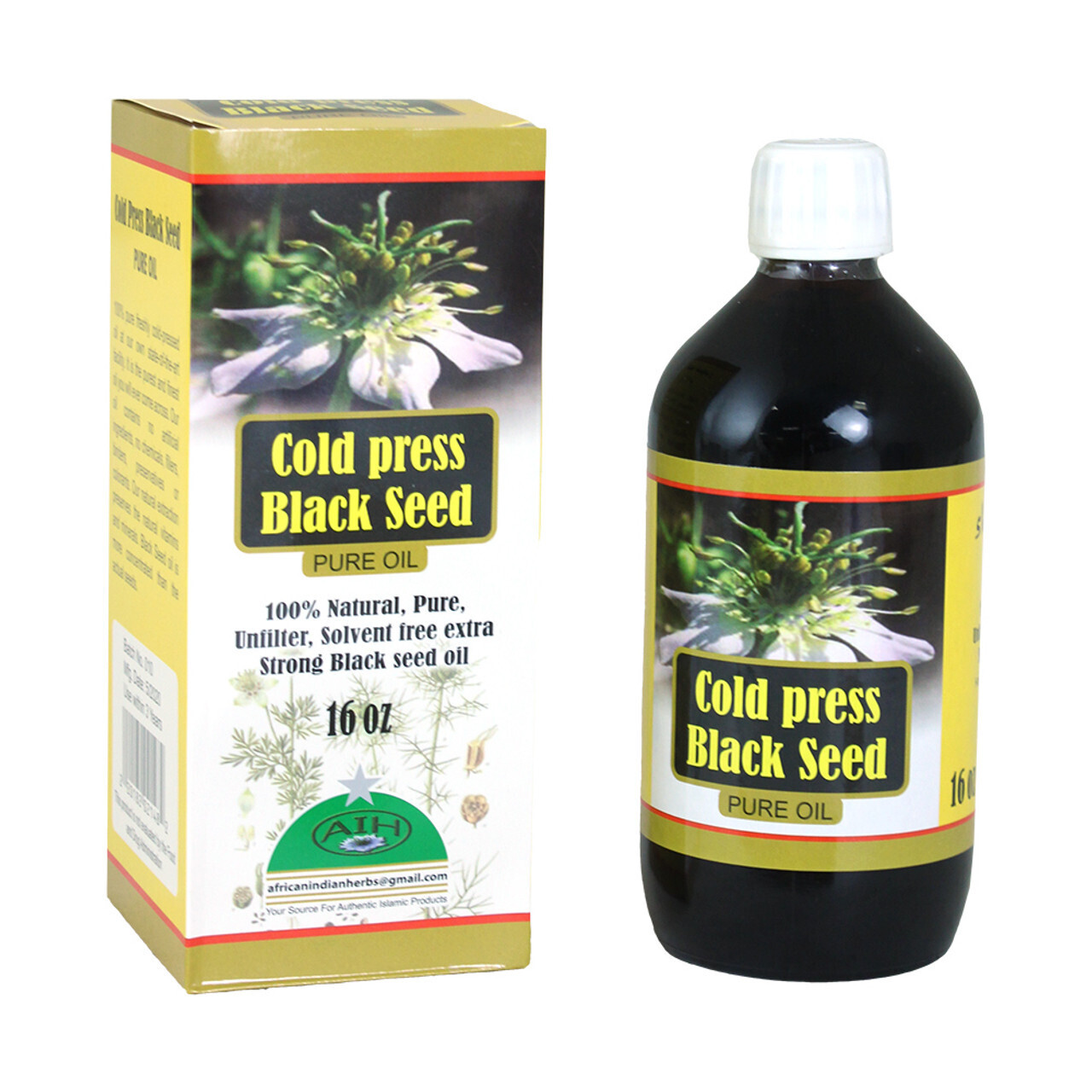 Pure Black Seed Oil - 16 oz.