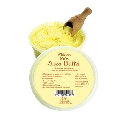 Yellow Whipped Shea Butter 5 oz tub