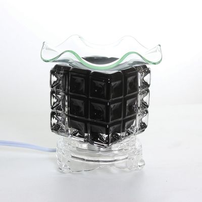 Black Electric Glass Oil Burner