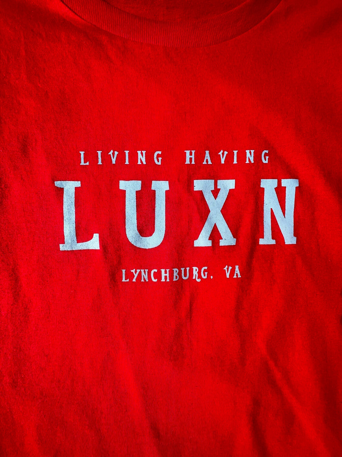 LUXN “LIV &amp; HAV” Flower Shirt