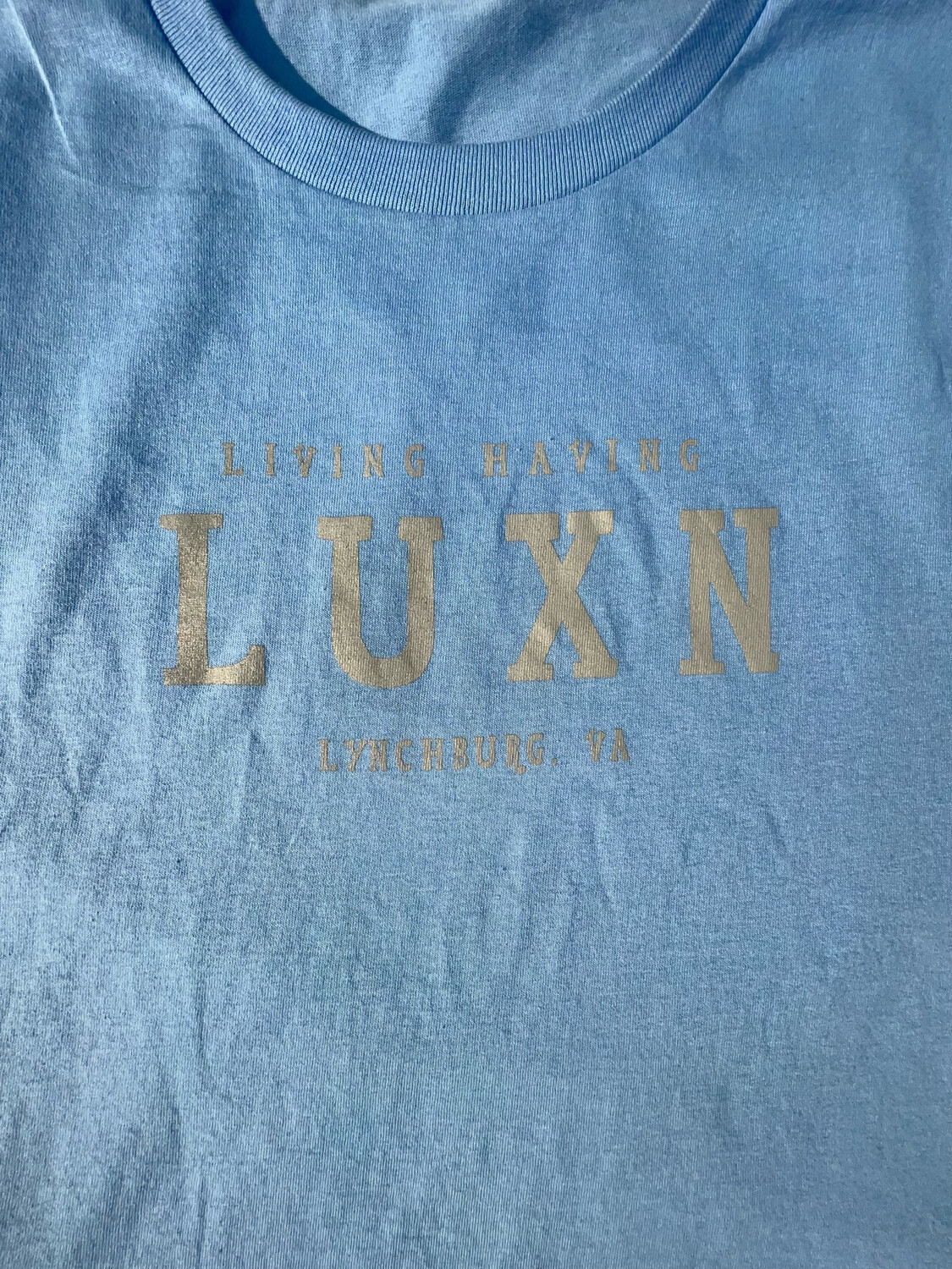 LUXN “LIV &amp; HAV” Flower Shirt
