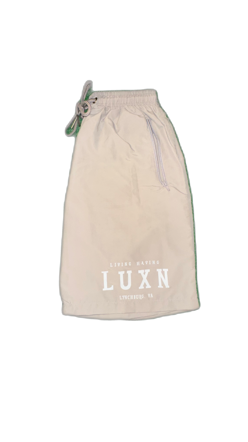 LUXN “LIV &amp; HAV” Flower Shorts