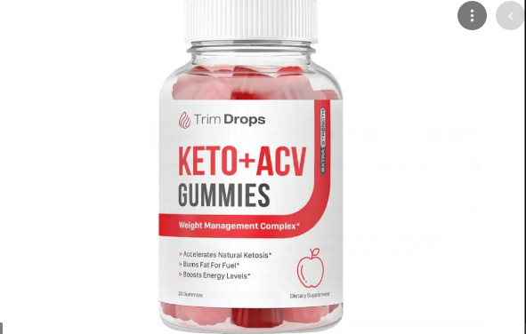 Trim Drops Keto + ACV Gummies Diet