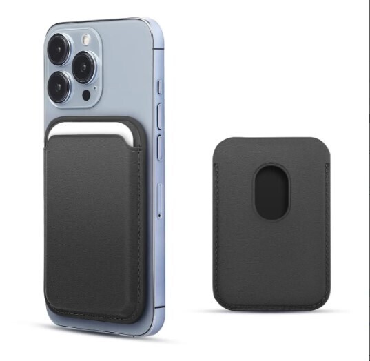Cartera Magsafe Wallet Magnética De Piel Para iPhone