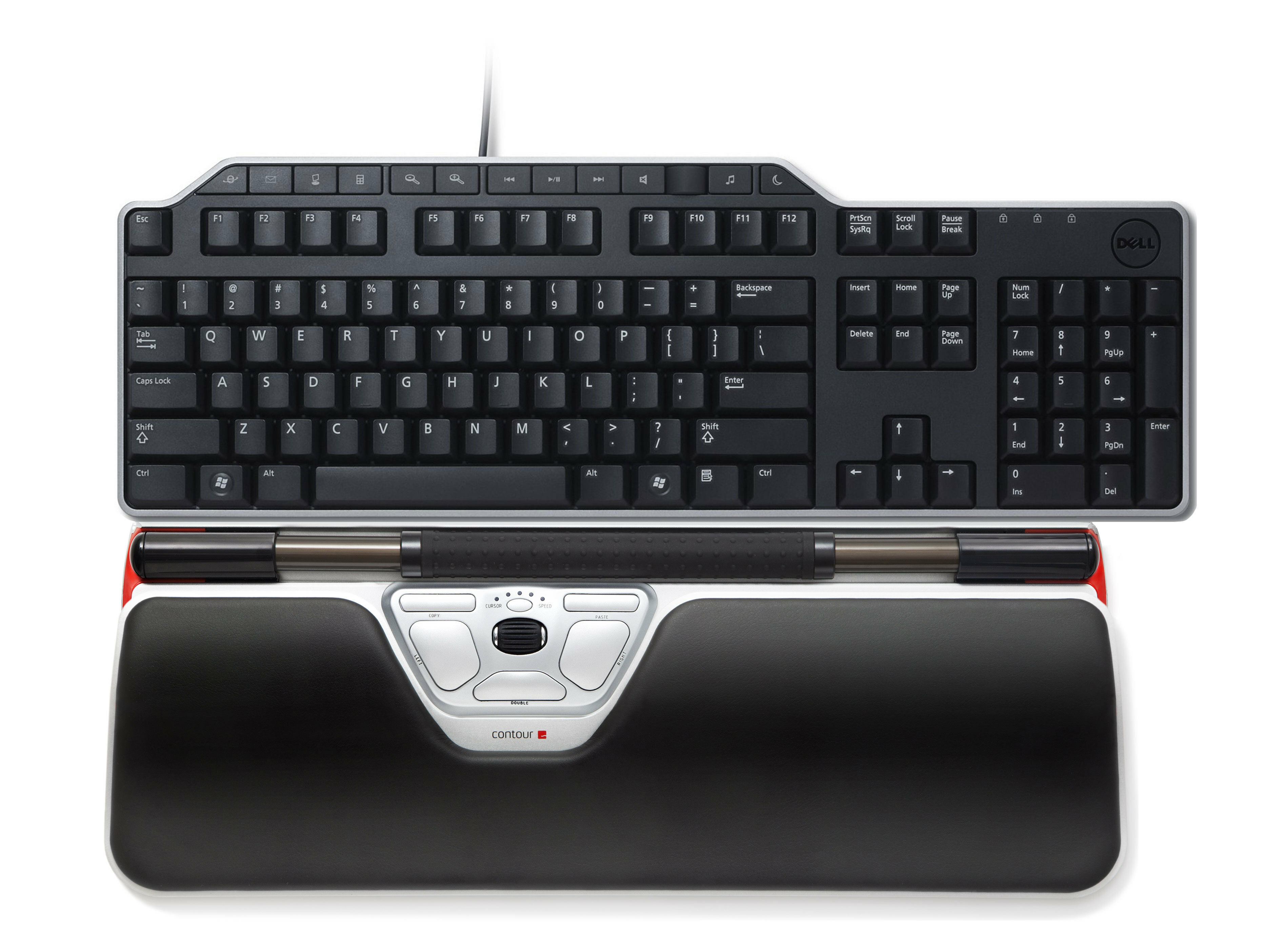 In Kombination mit der Dell KB522 Tastatur