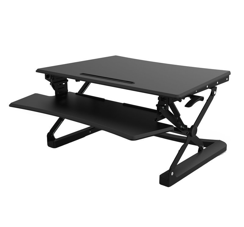 Sitz-Steh-Schreibtischaufsatz