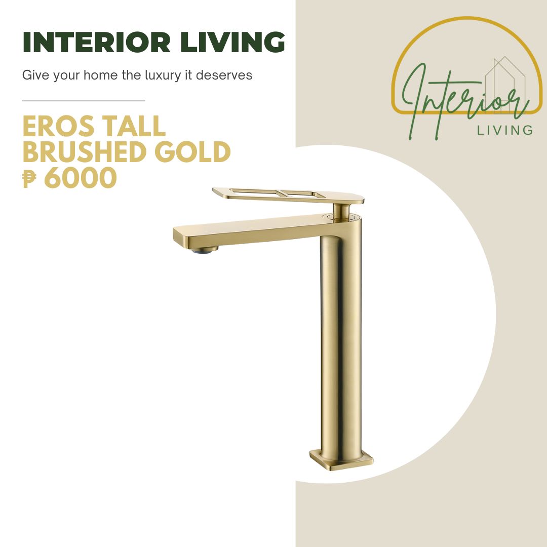 Eros Tall Single Handle Two Hole Basin Faucet