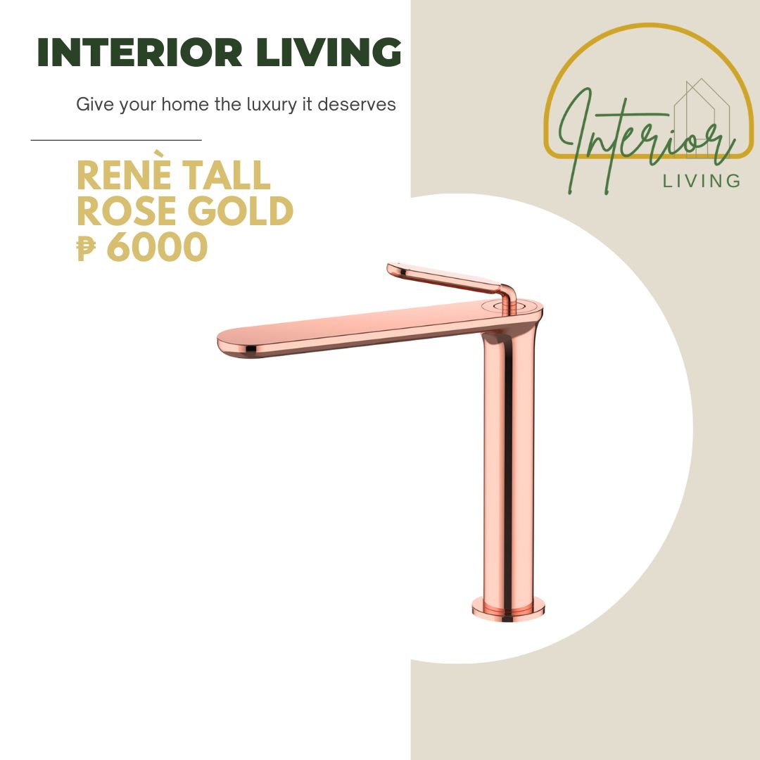 Renè Tall Polished Rose Gold