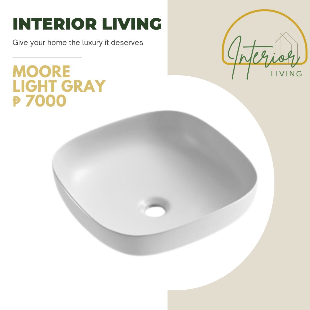 Moore Rectangular Ceramic Basin