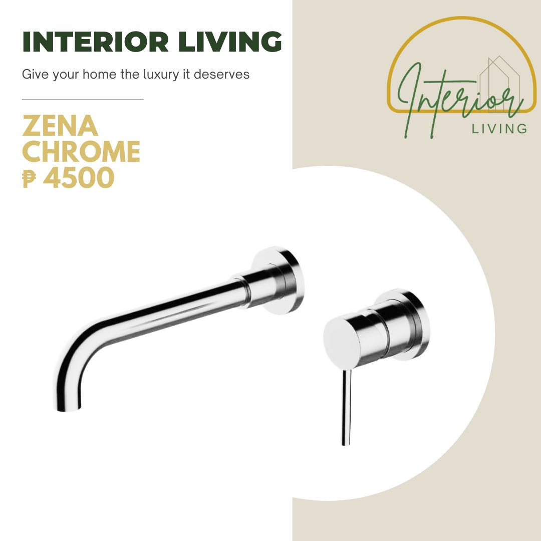 Zena Chrome In-Wall Basin Faucet