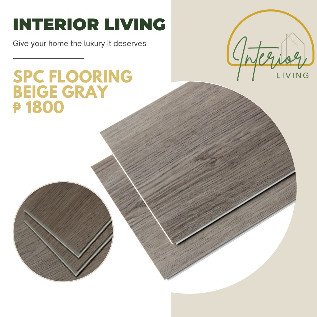 SPC Flooring Beige Gray