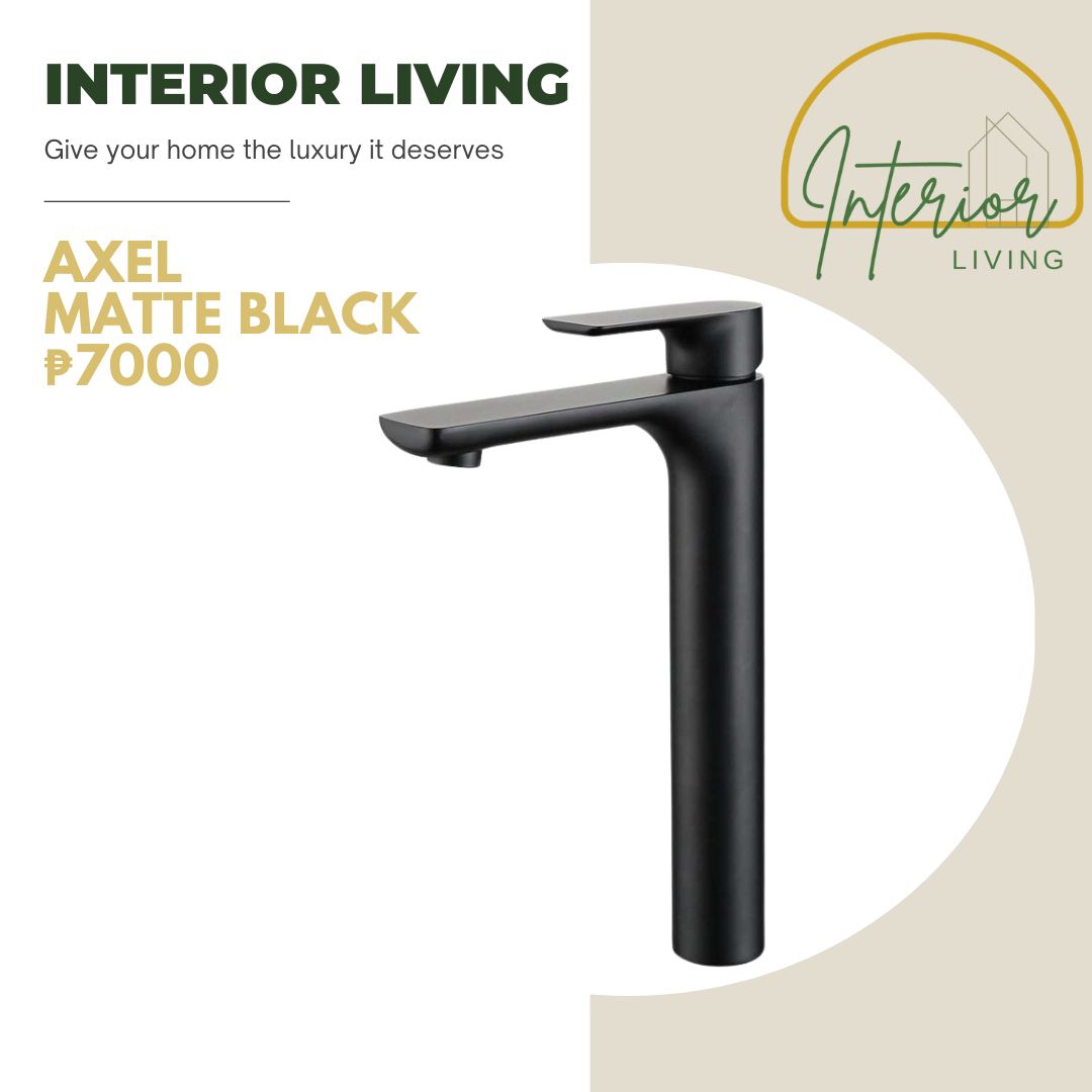 Axel Matte Black Lavatory Faucet
