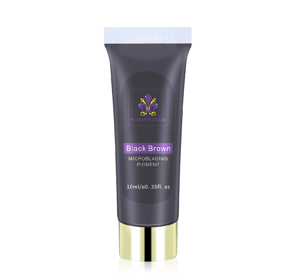 Plush Microblading Pigment 10ml (black brown)