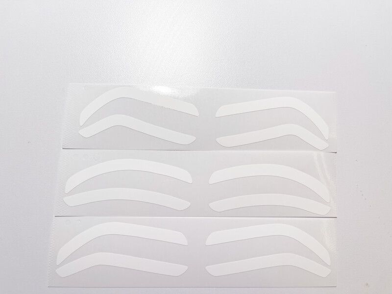 Eyebrow shaping strips pack of 12's