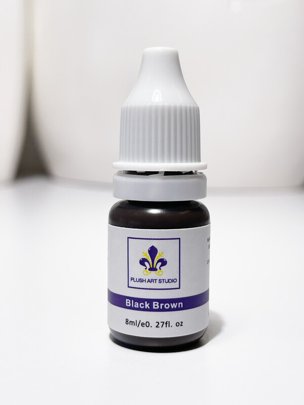 Plush Liquid Pigment 8ml (Black Brown)