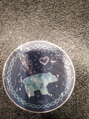 Peace, Love, Polar Bears Sticker