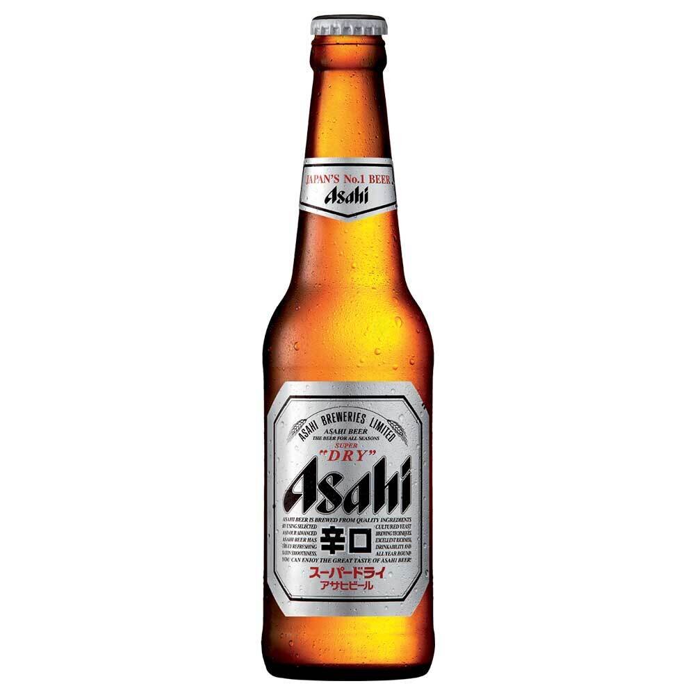 Cerveza asahi botella 330 ml
