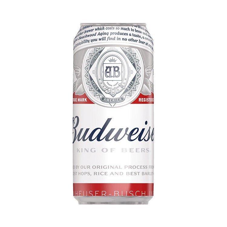 Cerveza budweiser lata x 269ml