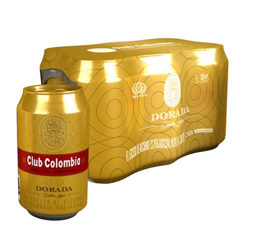 Cerveza Club Colombia dorada botella 1 und x 330 ml
