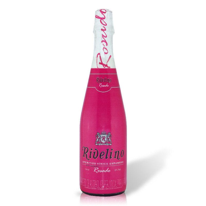 Vino espumoso rivelino rosado botella 750 ml