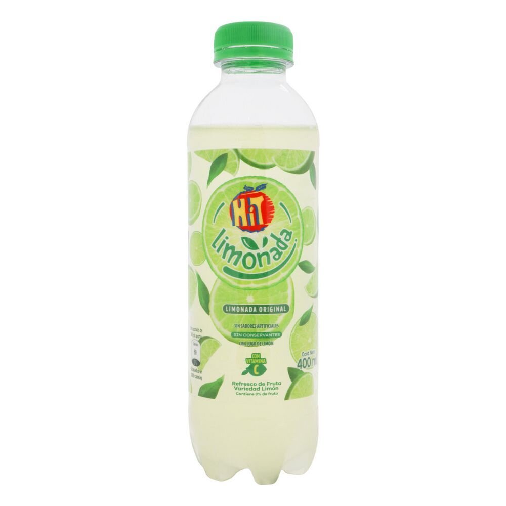 Refresco hit limonada original pet x400ml 